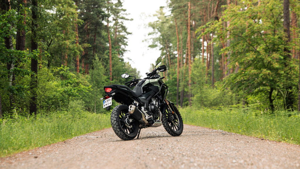 HONDA CB 500 X – Zielona